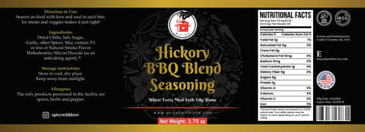 Hickory BBQ Blend Seasoning