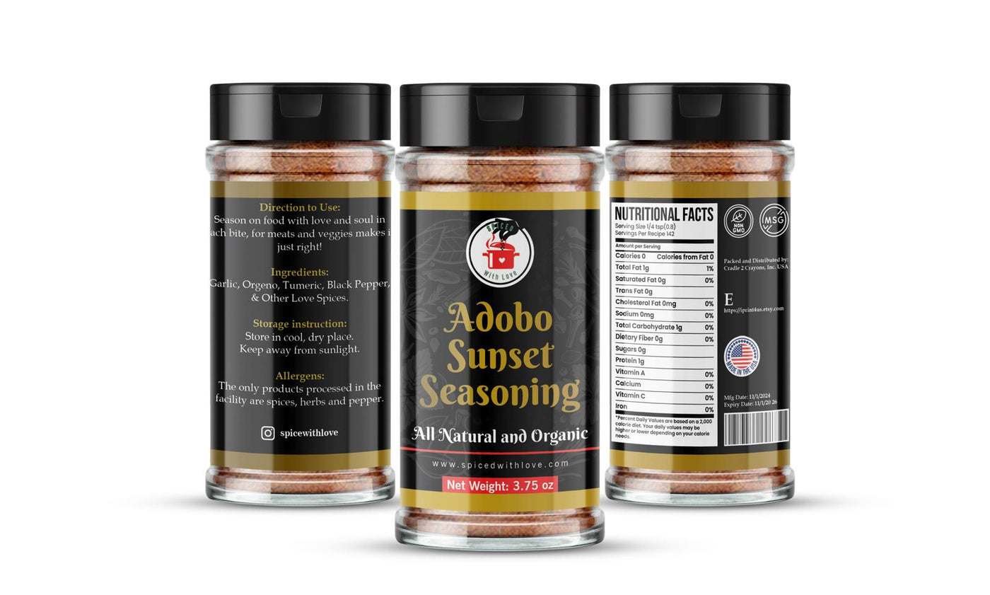 Adobo Sunset No Salt Seasoning